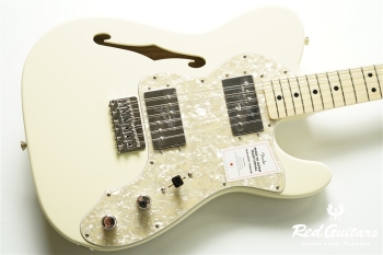Made in Japan Traditional 70s Telecaster Thinline - Olympic White